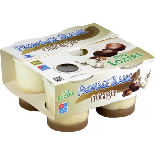 Fromage blanc châtaigne