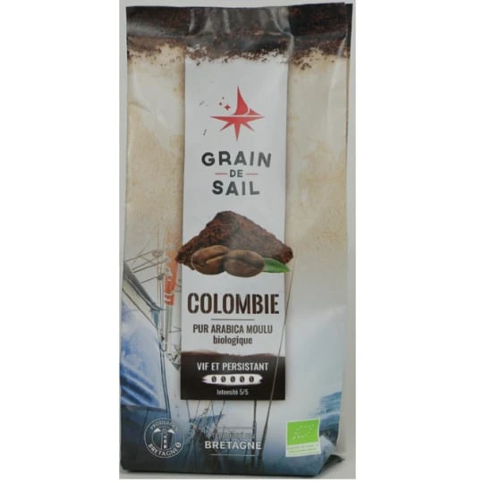Café Moulu de Colombie Bio