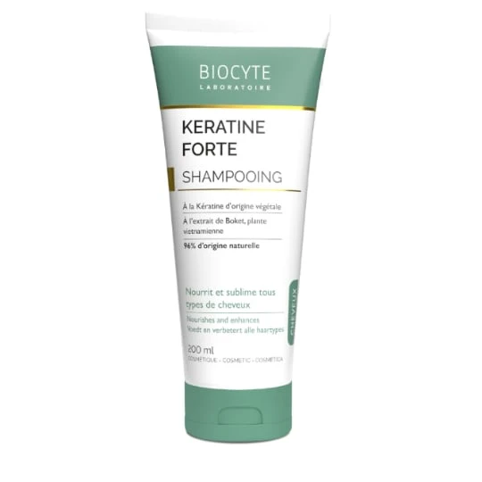 Shampoing Kératine Forte Cheveux Doux et Sublimés