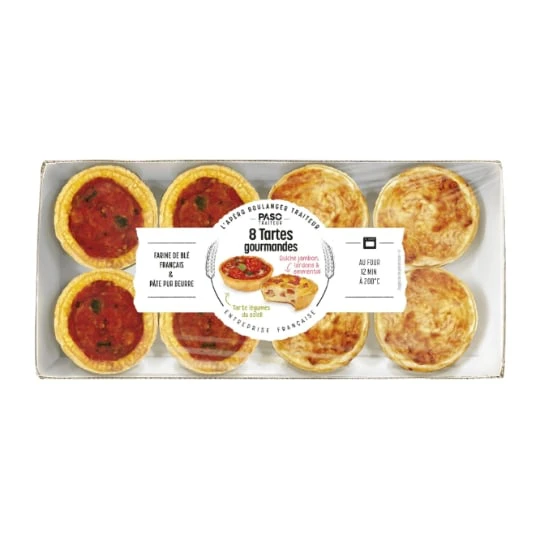 Tartes gourmandes