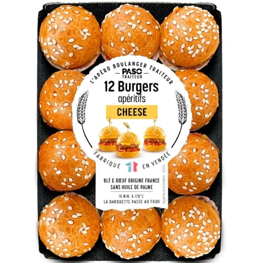 Burgers apéritifs cheese