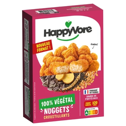 Nuggets Croustillants Végétales et Gourmands