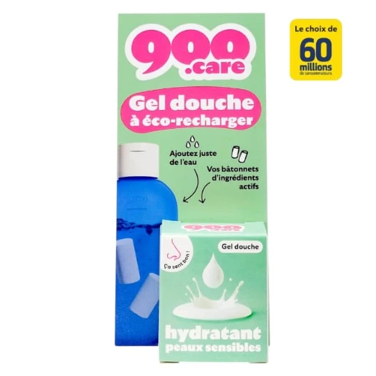 Eco- recharge Bâtonnets Gel Douche A Dissoudre Hydratant