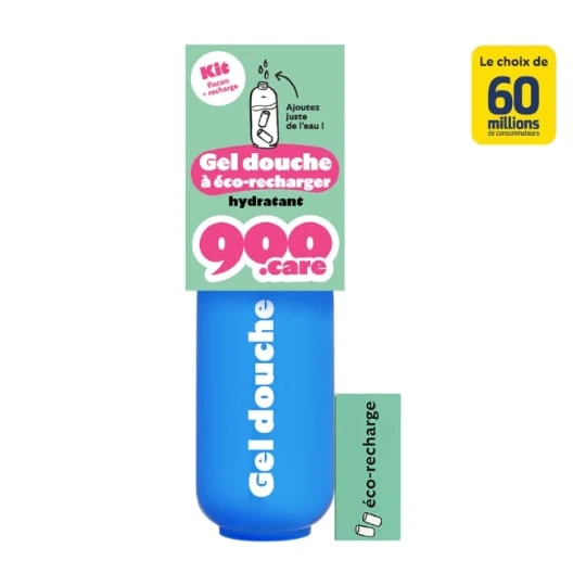 Kit Gel Douche Flacon + Recharge