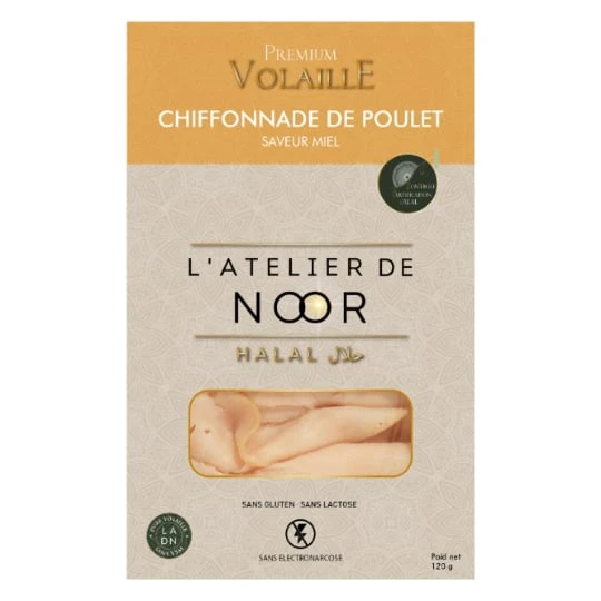 Chiffonnade de Poulet Saveur Miel Halal