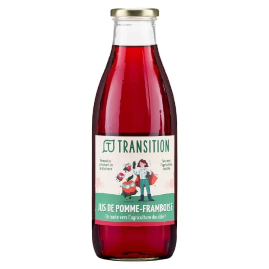 Jus de Pomme et Framboise Pur Jus