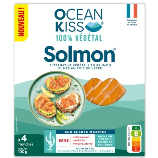 Alternative Végétale au Saumon Fumée Solmon
