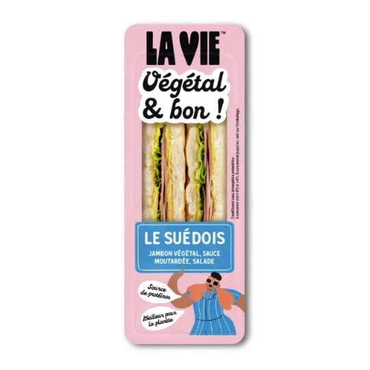Club Sandwich Suédois Végétal