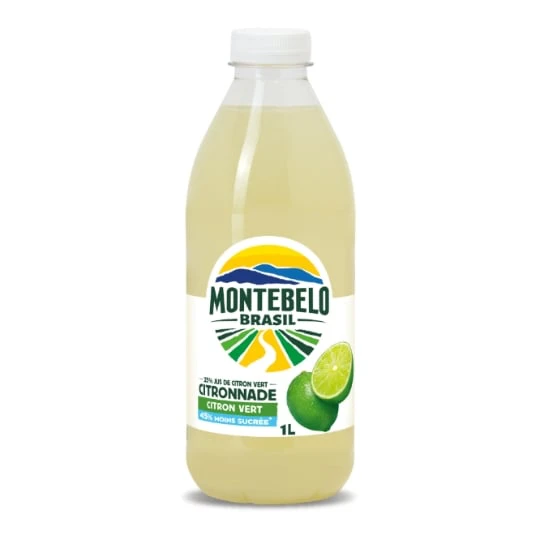 Citronnade Citron Vert 45% Moins Sucrée