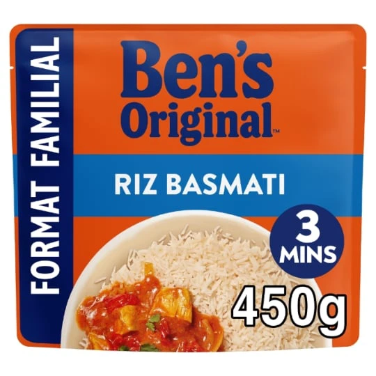 Riz micro ondable basmati
