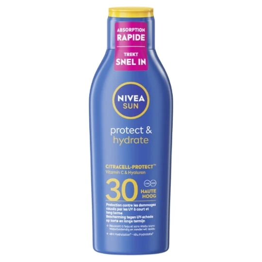 Crème Protection Solaire Lait Protect & Hydrate Fps 30