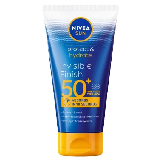 Crème Protection Solaire Protect & Hydrate Invisible Finish Fps 50