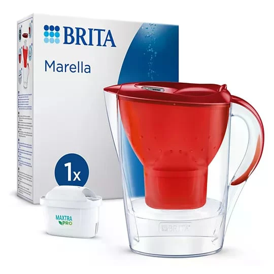 Carafe filtrante Marella - Rouge