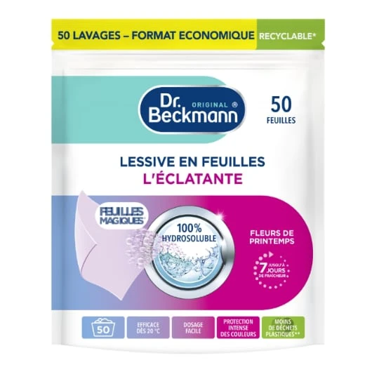 Lessive en feuille L'eclatante