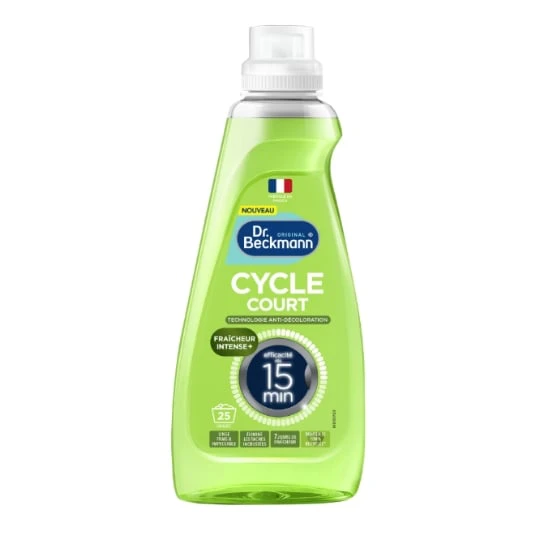 Lessive liquide Cycle court Fraîcheur intense