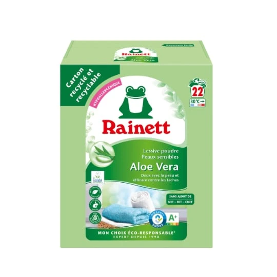 Lessive en poudre Aloe Vera