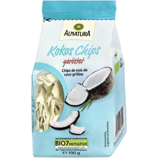 Chips de noix de coco grillées