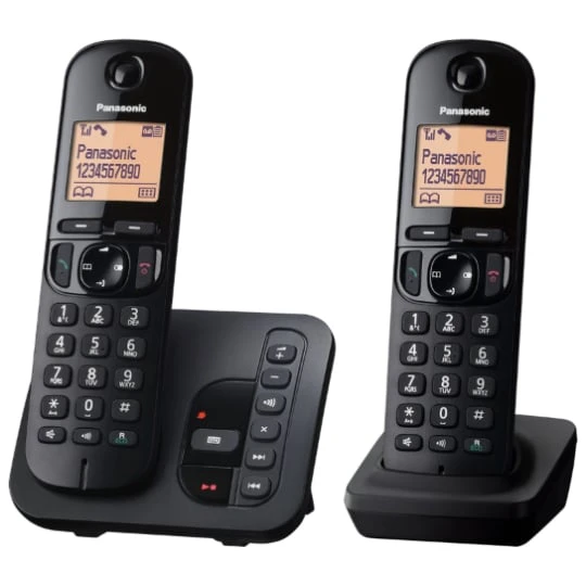 Téléphone Fixe Duo KX-TGC222FRB