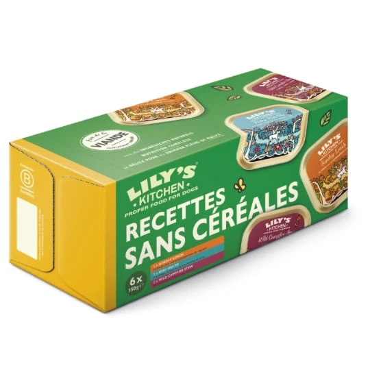 Pâtée pour Chien Viande Sans céréales