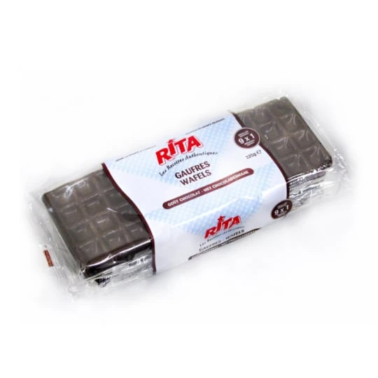 Gaufres Wafels Goût Chocolat