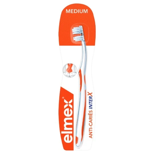 Brosse à dents Médium Anti-caries InterX