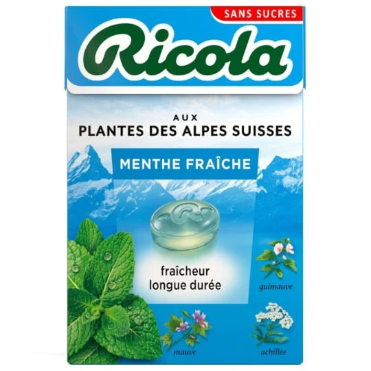 Bonbons Menthe Fraîche sans sucres