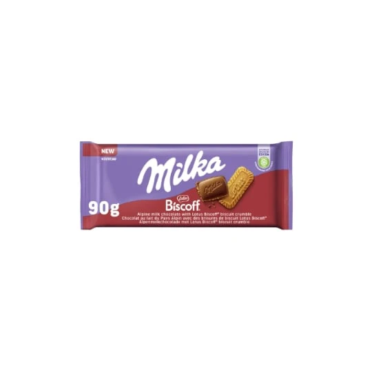 Tablette de chocolat biscoff