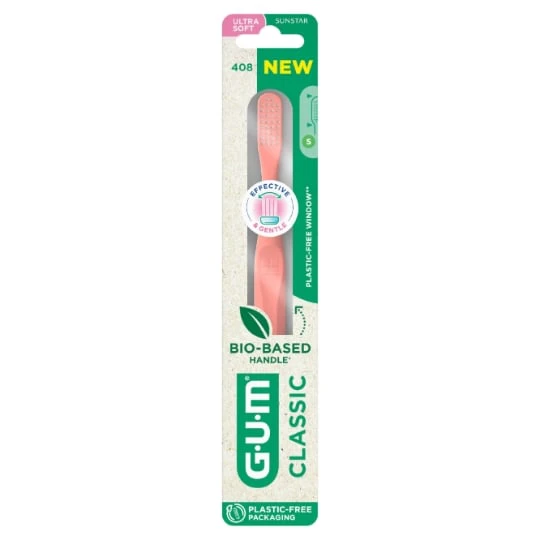 Brosse à dents Ultra Souple Bio-sourcée Dents et Gencives Sensibles