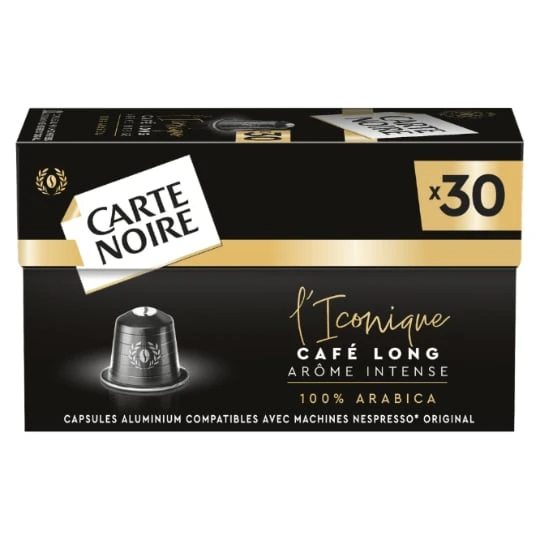 Café Capsules L'Iconique 100% Arabica Compatible Nespresso