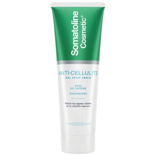 Gel Corps Anti-cellulite Effet Froid Caféine et Menthol