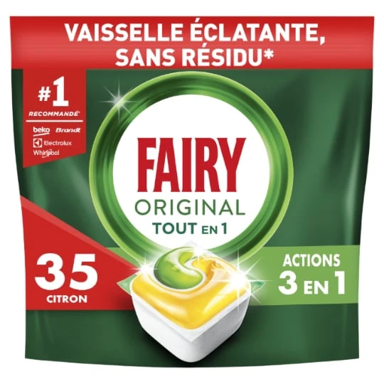 Tablette lave-Vaisselle Original Tout en 1 Citron