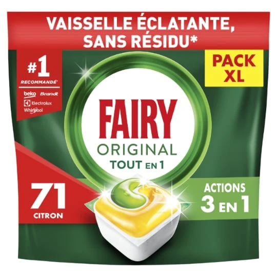 Tablettes Lave-Vaisselle All In One Citron