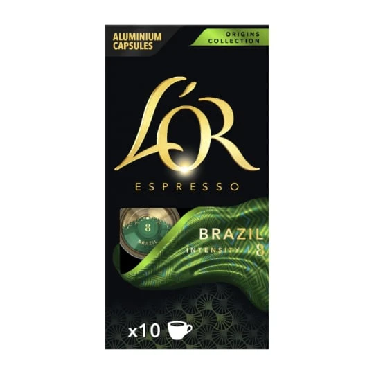 Capsules de café espresso brazil