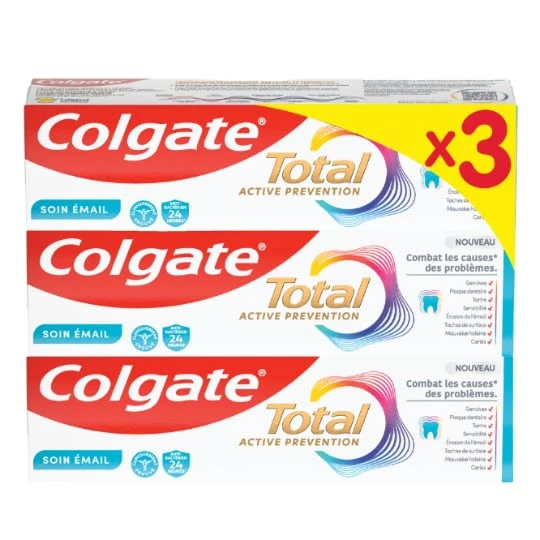 Dentifrice Total Active Prevention Soin Email 24h