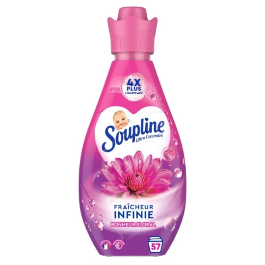 Adoucissant Liquide  Ultra Fraîcheur Infinie Rosée