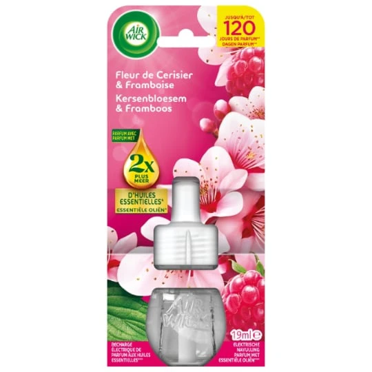 Recharge Diffuseur électrique  Fleur de Cerisier & Framboise