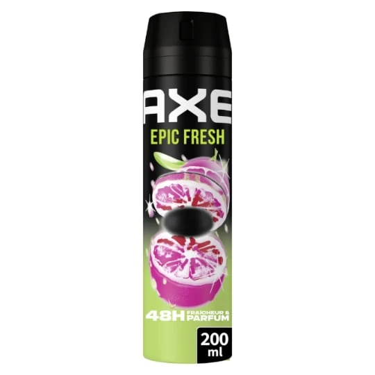 Déodorant spray Homme Fraîcheur Parfum 48h Epic Fresh