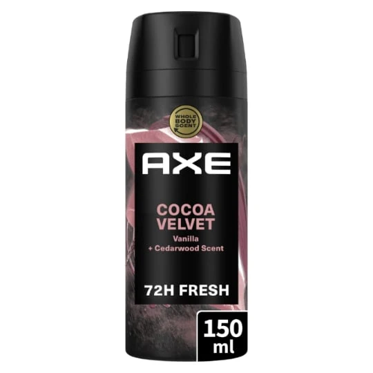 Déodorant spray Homme 72h Cocoa Velvet