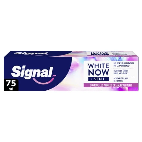 Dentifrice  White Now 3 en 1 - Forever Young