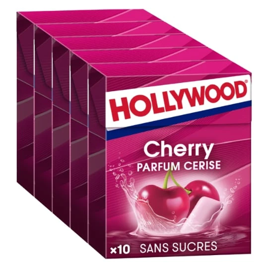 Chewing gum cherry