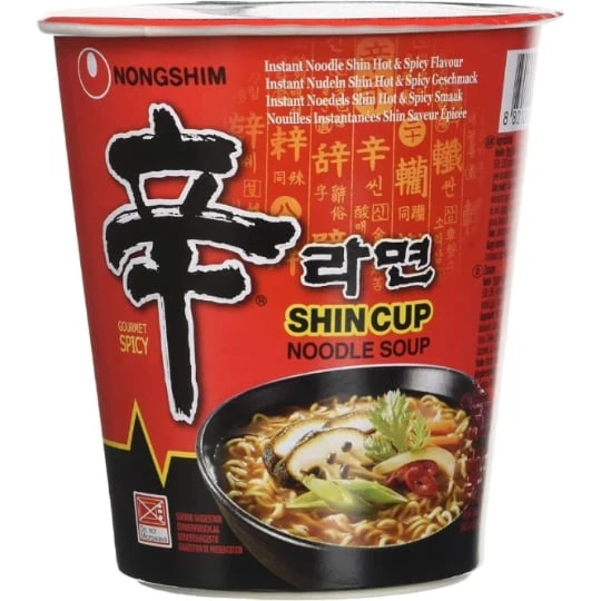 Soupe de nouilles Shin Ramyun
