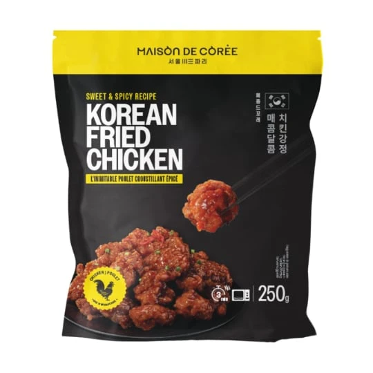 Poulet Frit Coréen Croustillant Epicé