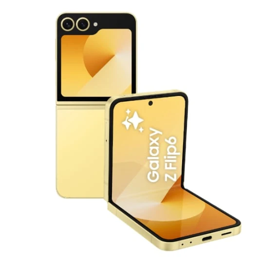 Smartphone Galaxy ZFLIP6 256 Go Jaune