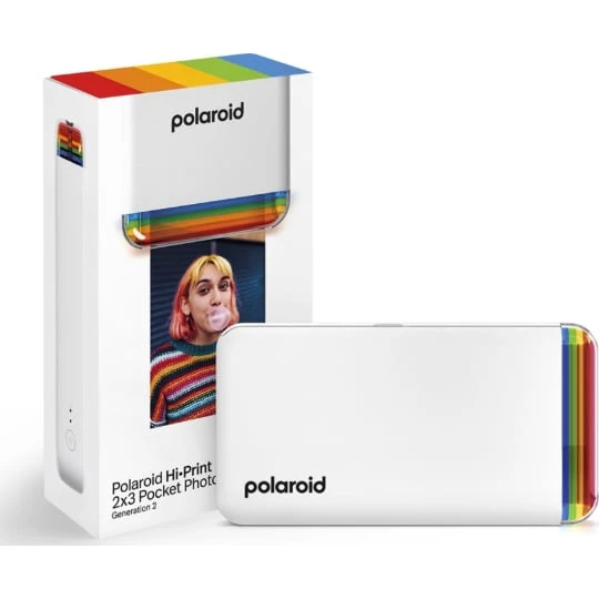 Imprimante photo de poche Hi-Print 2x3 Génération 2 Blanc