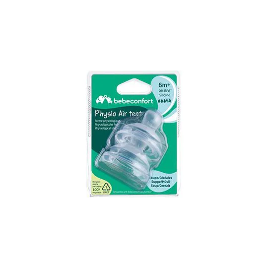 Tétine Physio Air Silicone 6 mois