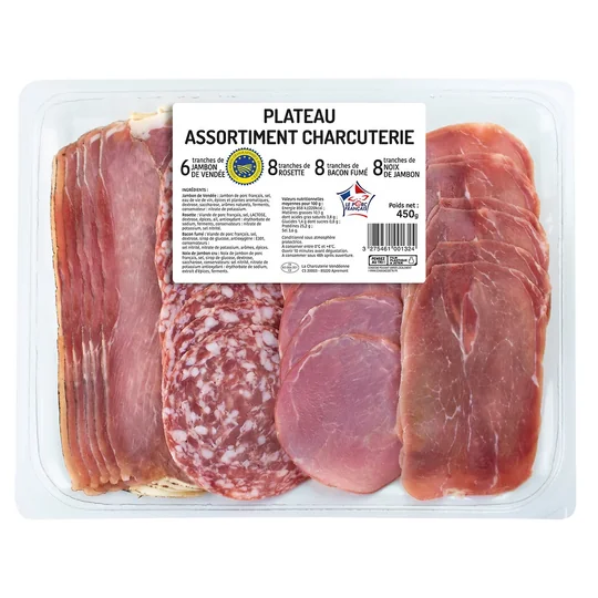Plateau Assortiment Charcuterie
