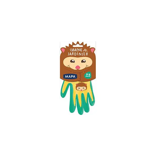 Gants de Jardinage Enfant 4-6 ans Graine de Jardinier