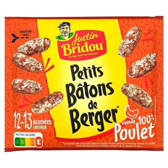 Mini Saucissons Bâtons de Berger Poulet