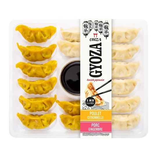 Gyozas Assortiment Poulet et Porc