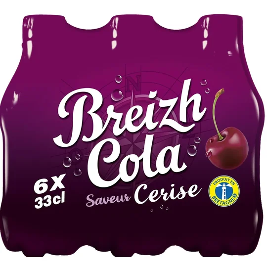 Soda au Cola Saveur Cerise